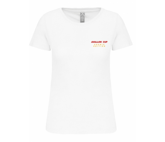T-shirt - Avallon Cup - Femme-Blanc