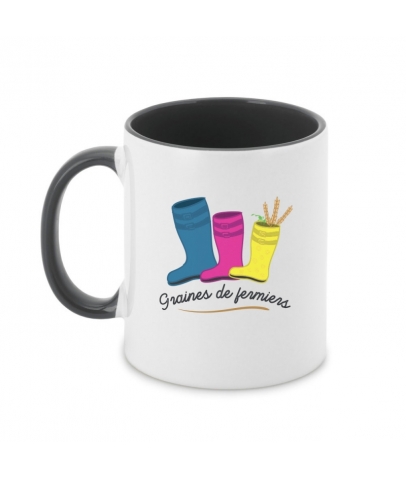 MUG CÉRAMIQUE ENFANT - BLACK