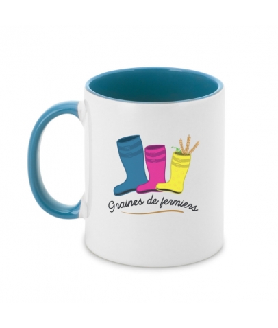 MUG CÉRAMIQUE ENFANT - BLUE