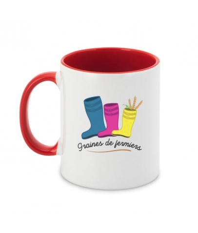 MUG CÉRAMIQUE ENFANT - RED