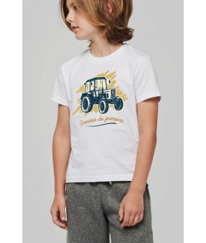 T-shirt bio enfant - Graines de fermiers