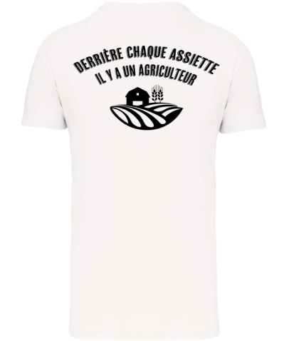 T-Shirt Homme - DERRIERE CHAQUE ASSIETTE...
