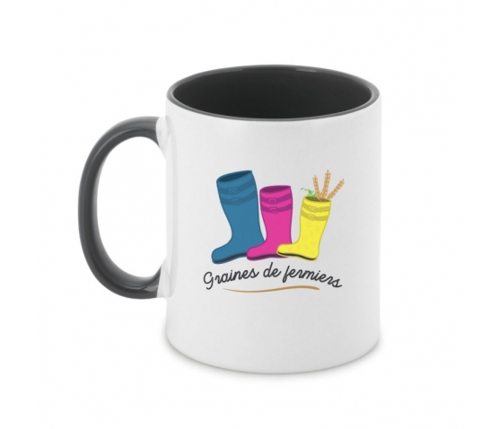 MUG CÉRAMIQUE ENFANT - BLACK