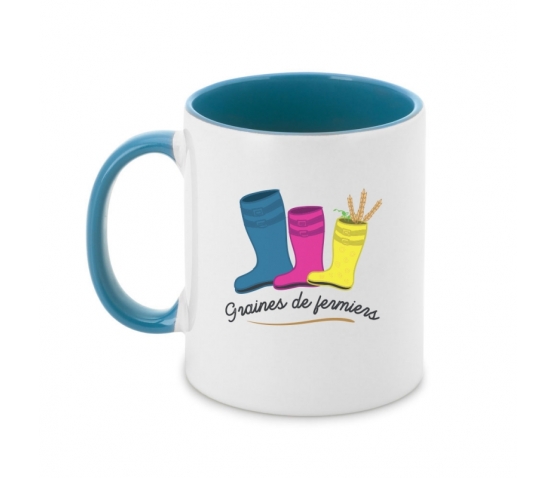 MUG CÉRAMIQUE ENFANT - BLUE