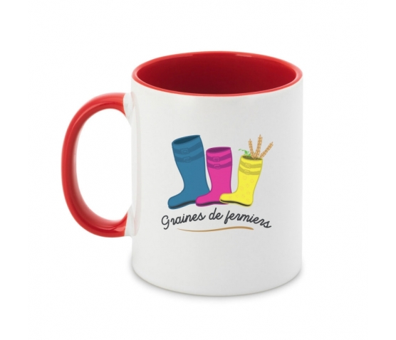 MUG CÉRAMIQUE ENFANT - RED