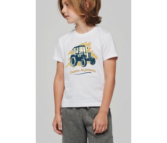 T-shirt bio enfant - Graines de fermiers