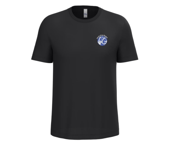 T-shirt ADULTE - Marquage coeur-Noir