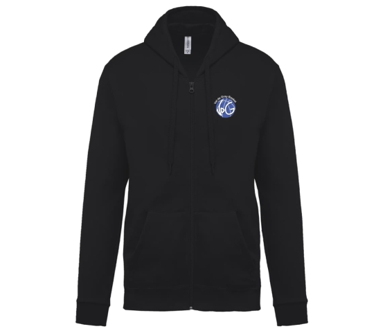 Veste ADULTE - Marquage coeur-Noir