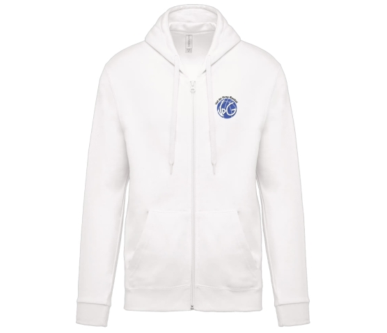 Veste ADULTE - Marquage coeur-Blanc