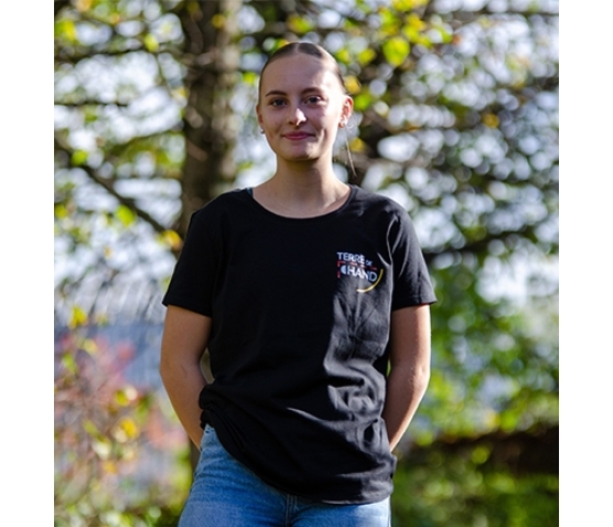 Ligue - T-shirt - Femme-Noir