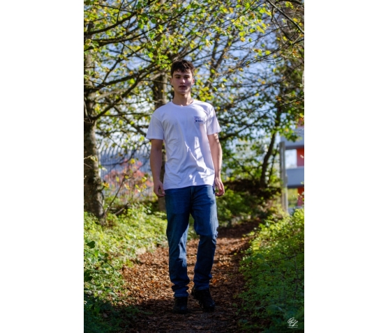 Ligue - T-shirt - Homme-Blanc