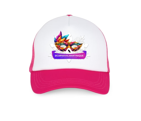 CASQUETTE - CARNAVALMARTINIQUE-Fuchsia