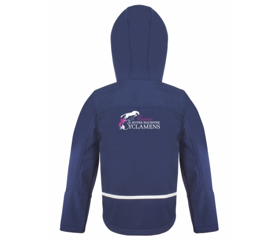 Veste Softshell Capuche - Enfant - Les Cyclamens