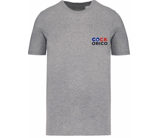 Tee-Shirt - Cockorico-Gris Chiné