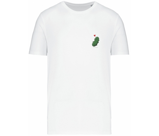 Tee-Shirt - Coeurnichons-Blanc