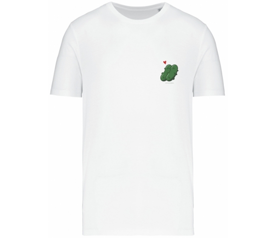 Tee-Shirt - Coeurnichons-Blanc