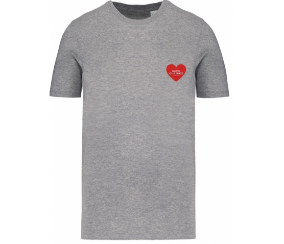 Tee-Shirt - Game Ovaires-Gris Chiné