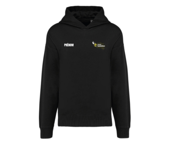 SWEAT À CAPUCHE OVERSIZE - CrossFit Bumblebees