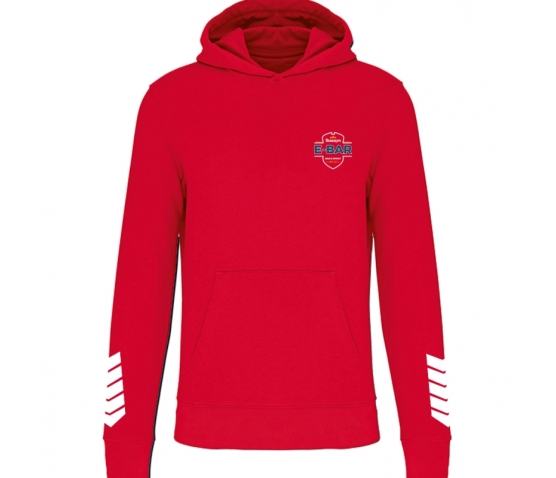 Hoody Contrasté - E-BAR - Enfant-Rouge