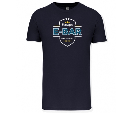 Tee-shirt - E-Bar Classics - Enfant-Bleu Marine