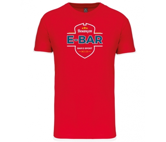 Tee-shirt - E-Bar Classics - Enfant-Rouge