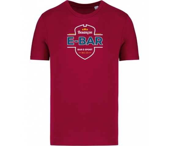 Tee-shirt - E-Bar Classics - Homme-Rouge