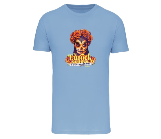 TEE-SHIRT - EUROCKÉENNES - ENFANTS - SKY BLUE