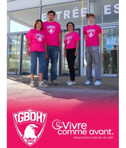 T-shirt OCTOBRE ROSE - Adulte - GBDH -