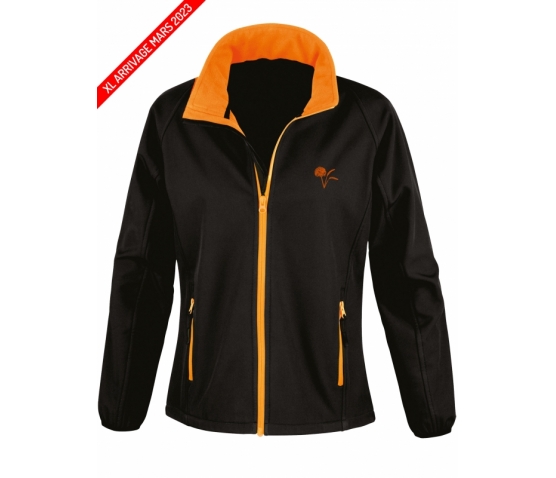 Veste Softshell brodé - Femme - Gilles VK