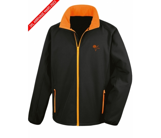 Veste Softshell brodé - Homme - Gilles VK