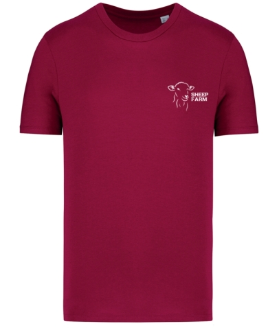 Tee-Shirt - Unisexe - Sheep Farm - Rouge