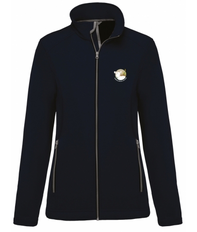 Veste Softshell - Femme - Guillaume Éleveur de brebis - Bleu marine