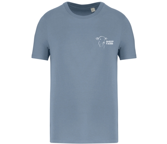 Tee-Shirt - Unisexe - Sheep Farm - Bleu