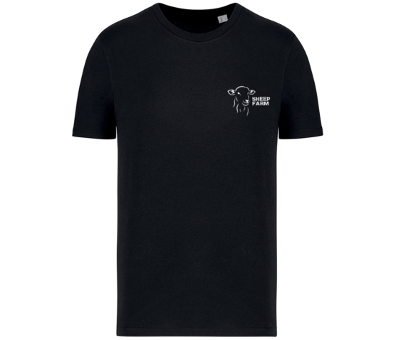 Tee-Shirt - Unisexe - Sheep Farm  - Noir