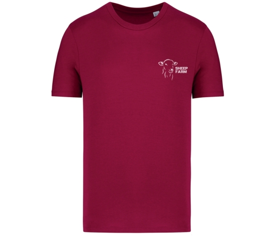 Tee-Shirt - Unisexe - Sheep Farm - Rouge