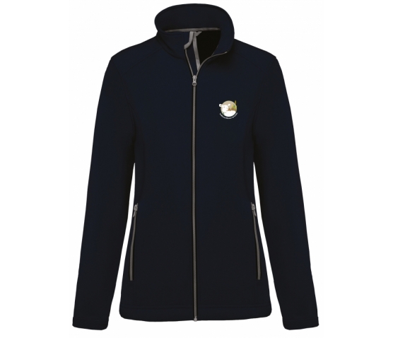 Veste Softshell - Femme - Guillaume Éleveur de brebis - Bleu marine