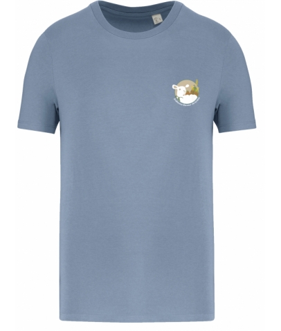 Tee-Shirt - Unisexe - Guillaume Éleveur de brebis - Bleu