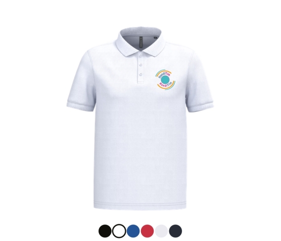 Polo Adulte - HandiTim-Blanc