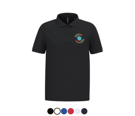 Polo Adulte - HandiTim-Noir