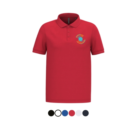Polo Adulte - HandiTim-Rouge