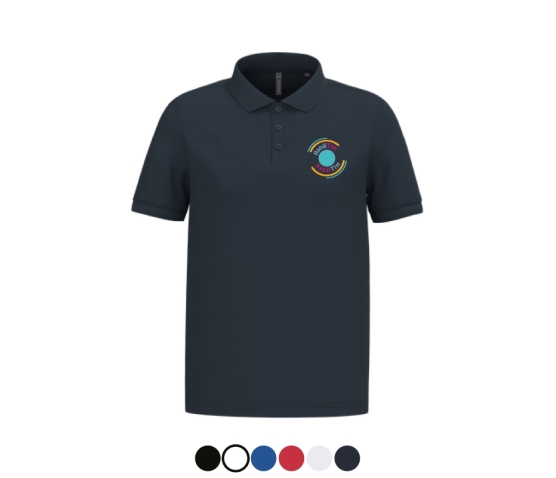 Polo Adulte - HandiTim-Bleu Marine