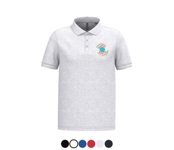 Polo Adulte - HandiTim-Gris Cendre