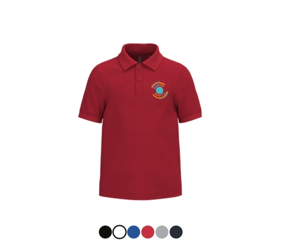 Polo Enfant - HandiTim-Rouge