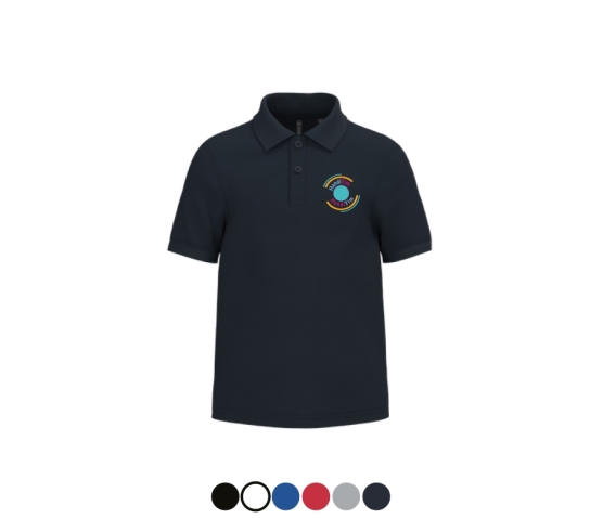 Polo Enfant - HandiTim-Bleu Marine