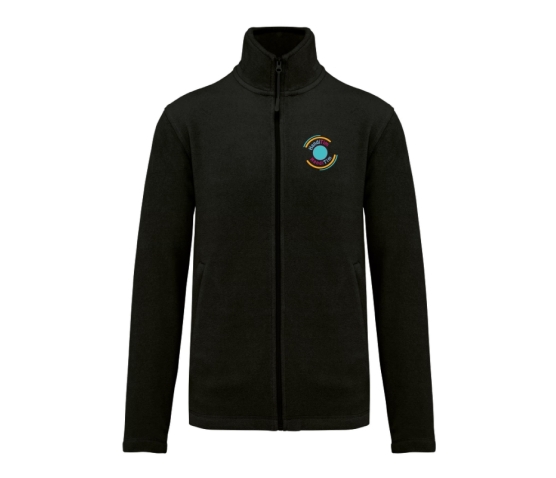 Veste polaire Adulte - HandiTim-Noir