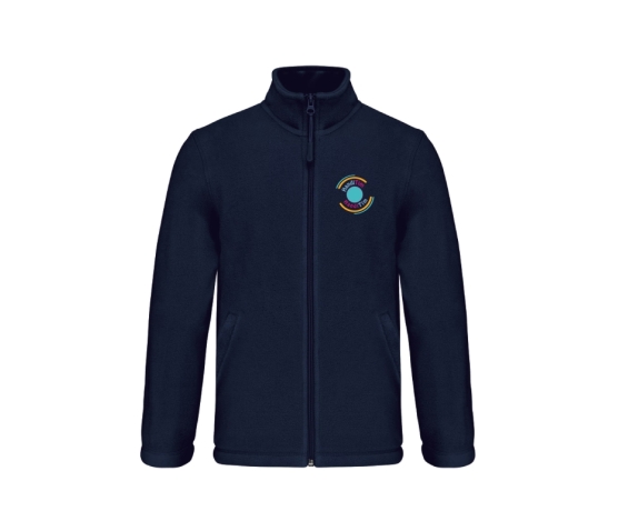 Veste polaire Enfant - HandiTim-Bleu Marine