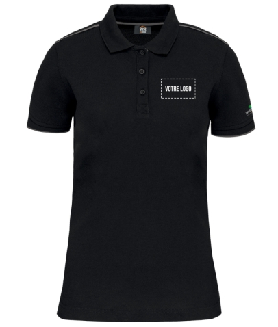 Polo contrasté - Femme - Jardiniers S.A.P