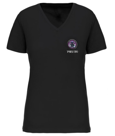 TEE-SHIRT COL V - Krak'N Play - Femme