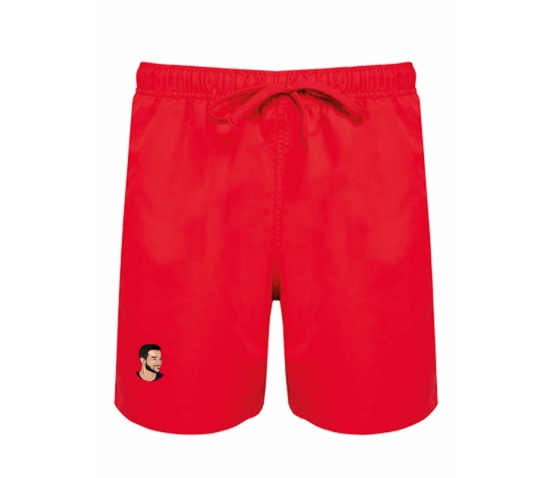 Short de bain - Krolay-Rouge