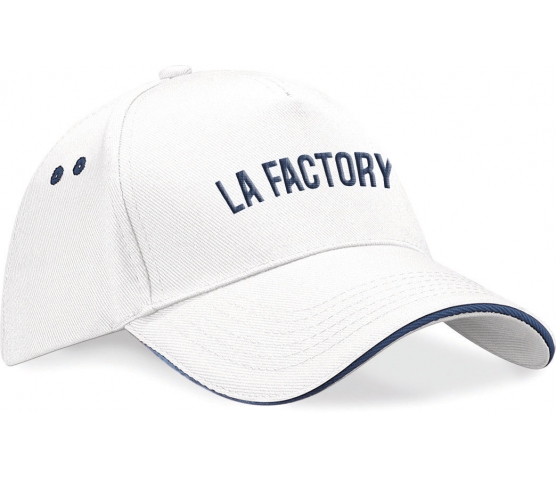 Casquette Ultimate - White / French Navy